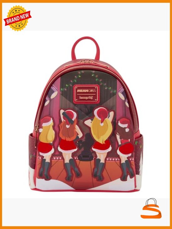 Loungefly Mean Girls Mini Backpack Light Up Faux Leather main image 4